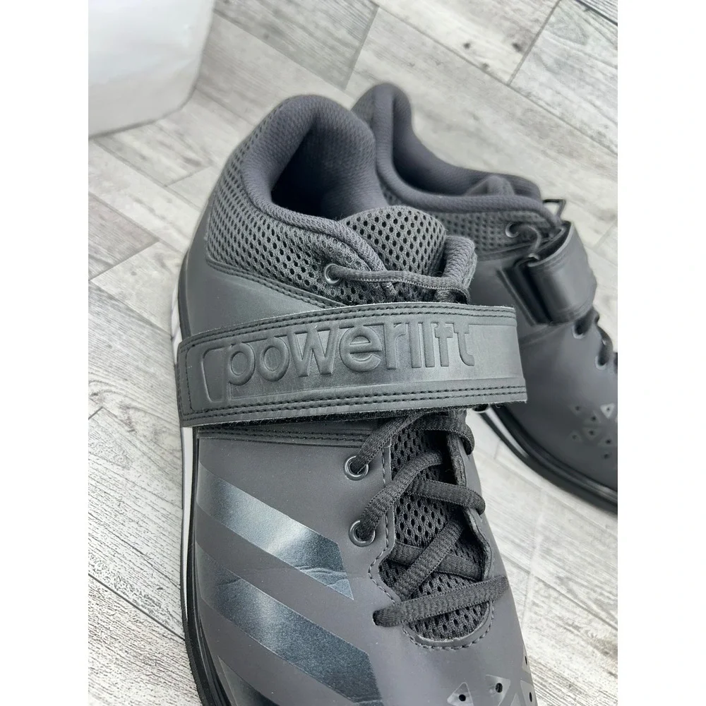 Adidas Powerlift 4 Weightlifting Shoes Black Mens Size‎ 10.5 BA8019